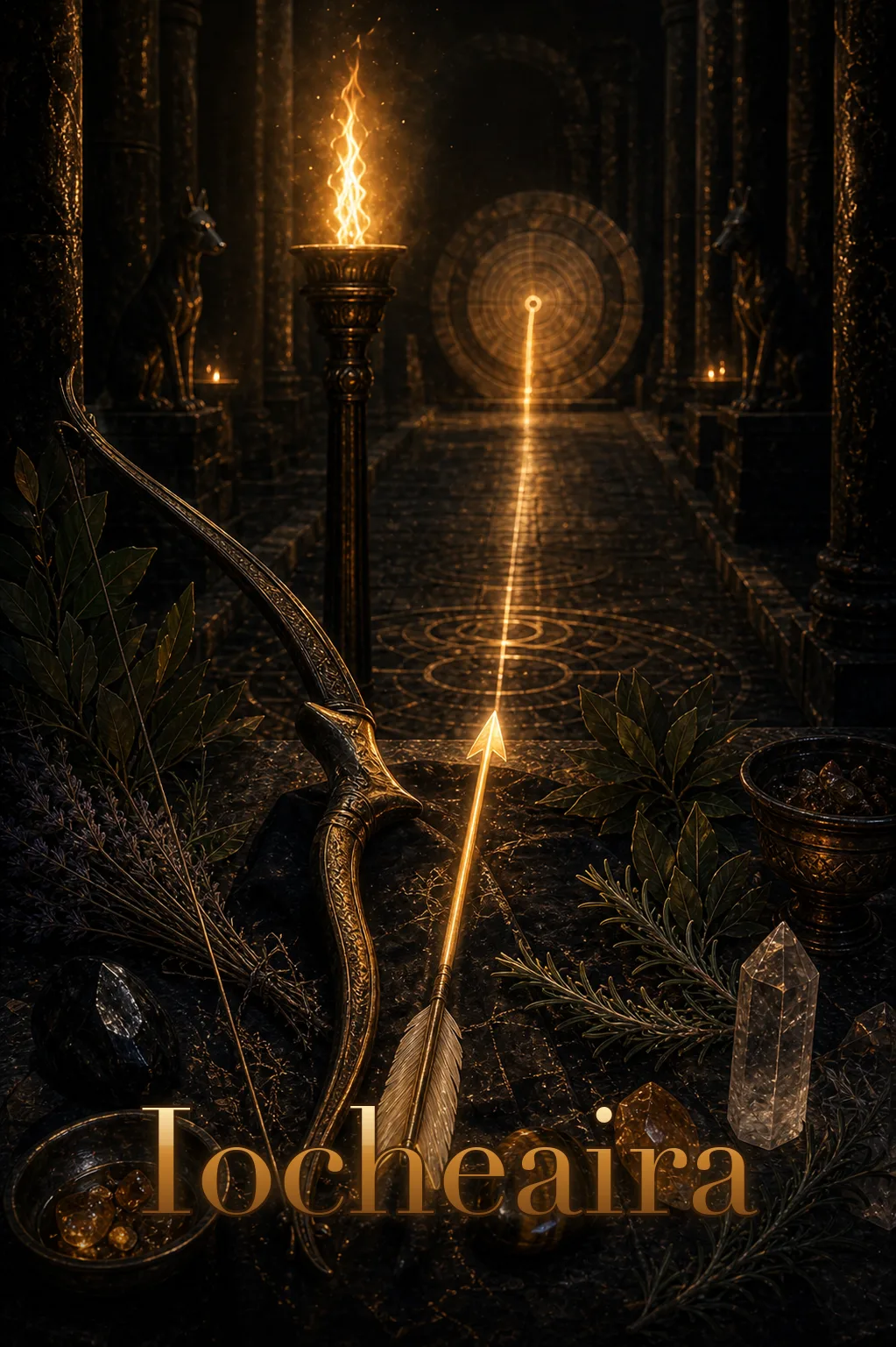 Imagem ritual do epíteto Iocheaira