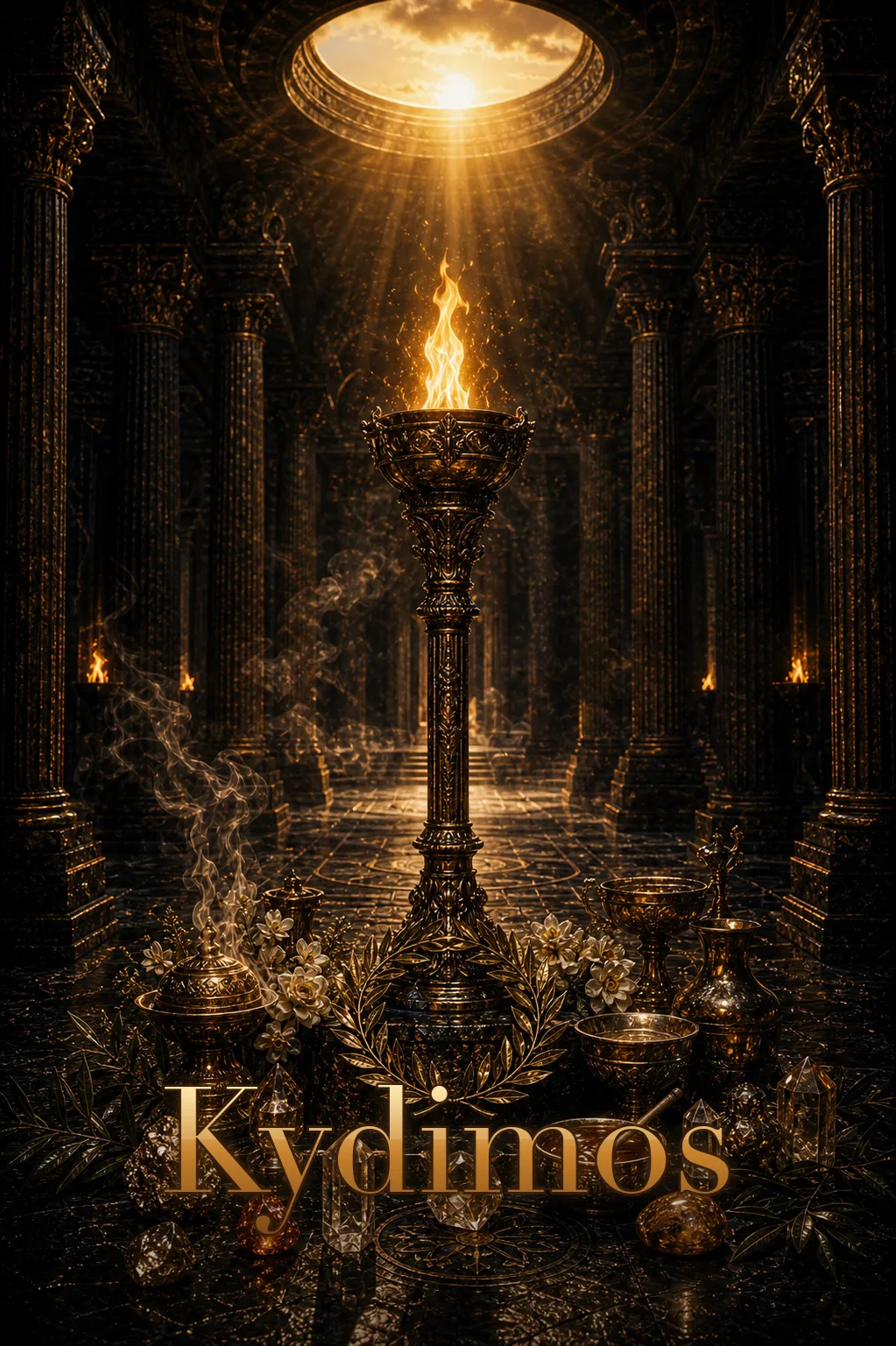 Imagem ritual do epíteto Kydimos