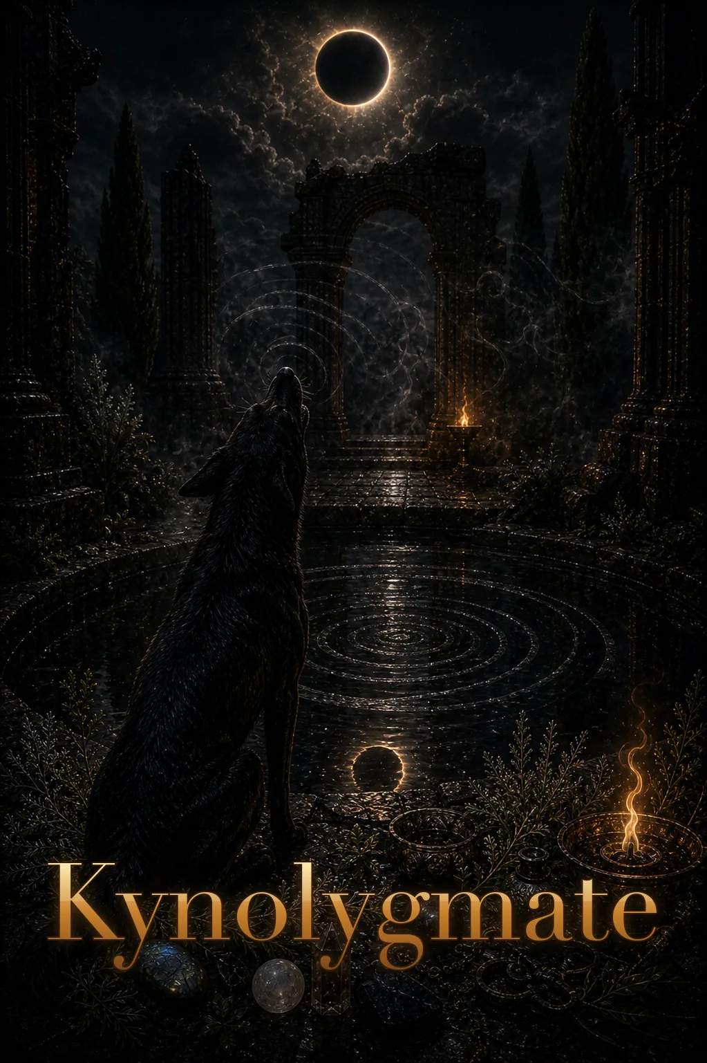 Imagem ritual do epíteto Kynolygmate