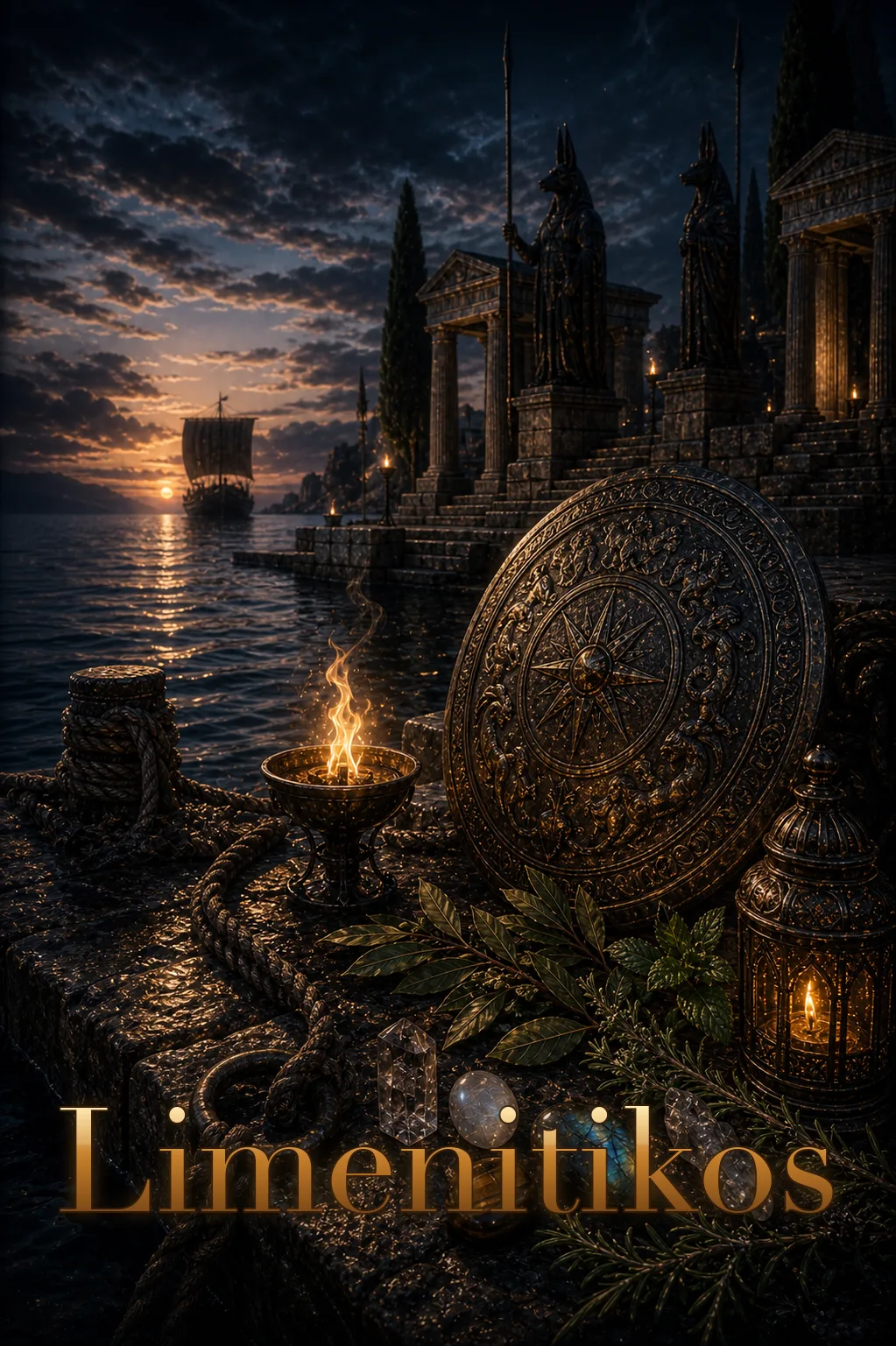 Imagem ritual do epíteto Limenitikos