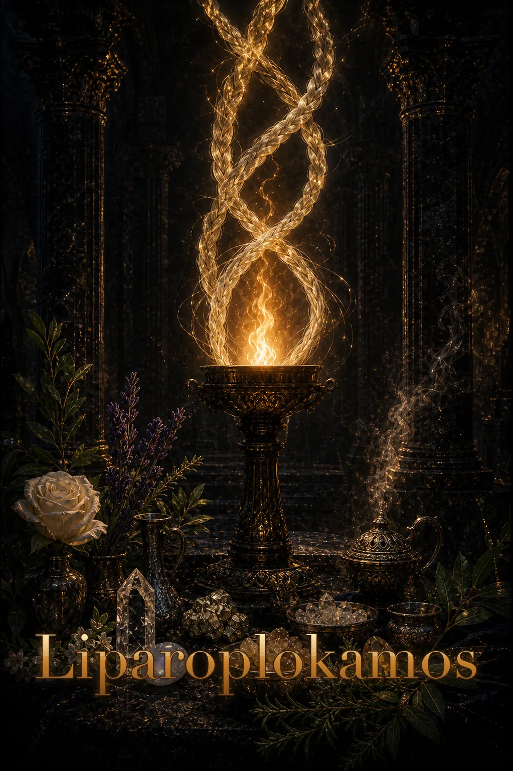 Imagem ritual do epíteto Liparoplokamos