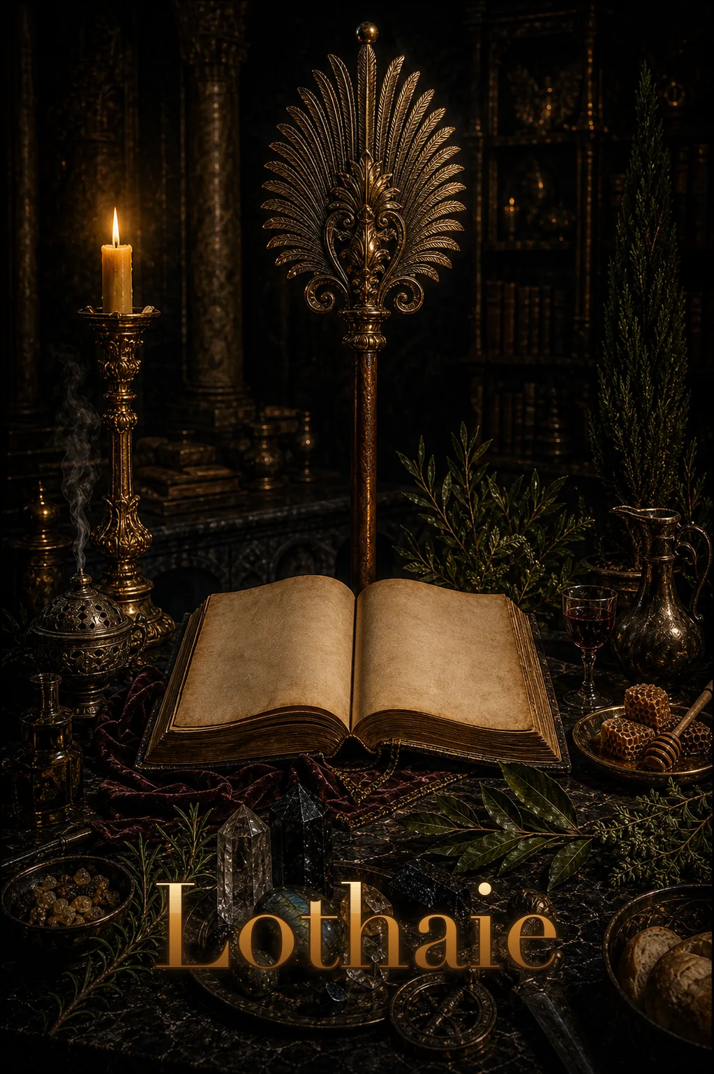 Imagem ritual do epíteto Lothaie