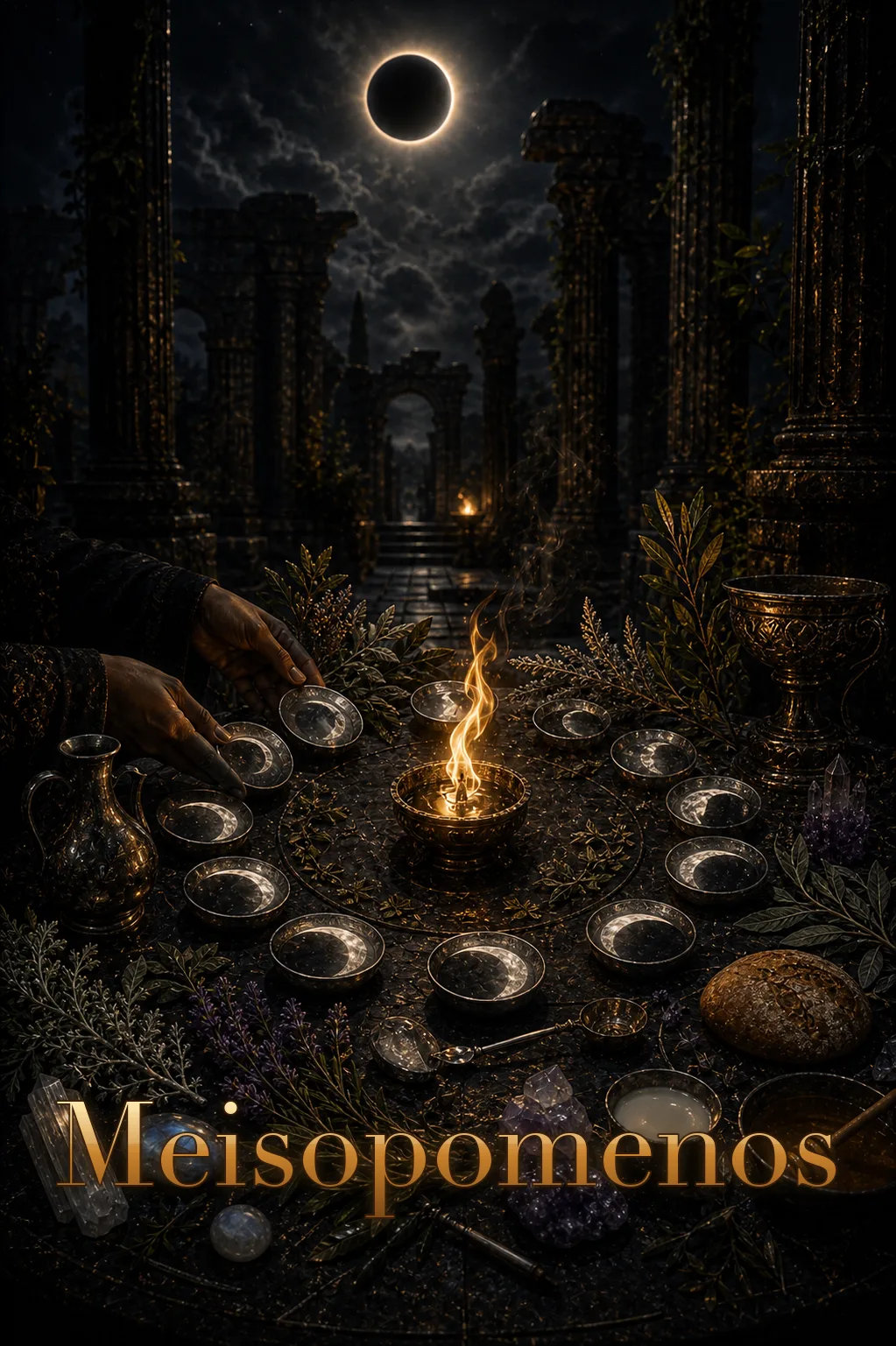 Imagem ritual do epíteto Meisopomenos