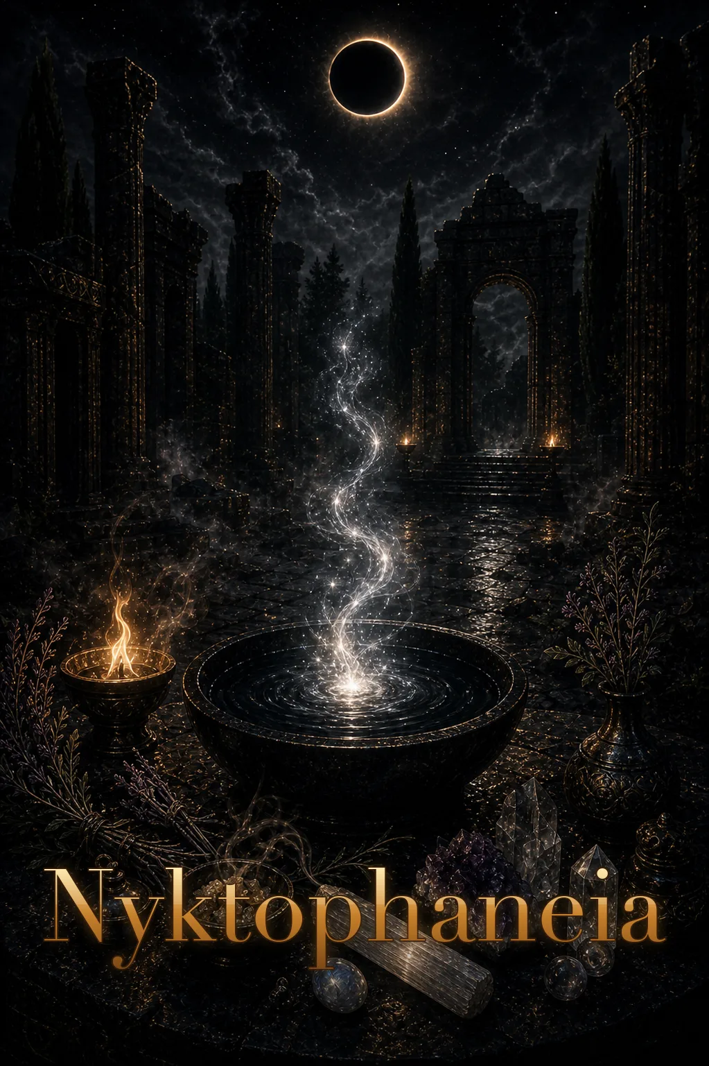 Imagem ritual do epíteto Nyktophaneia