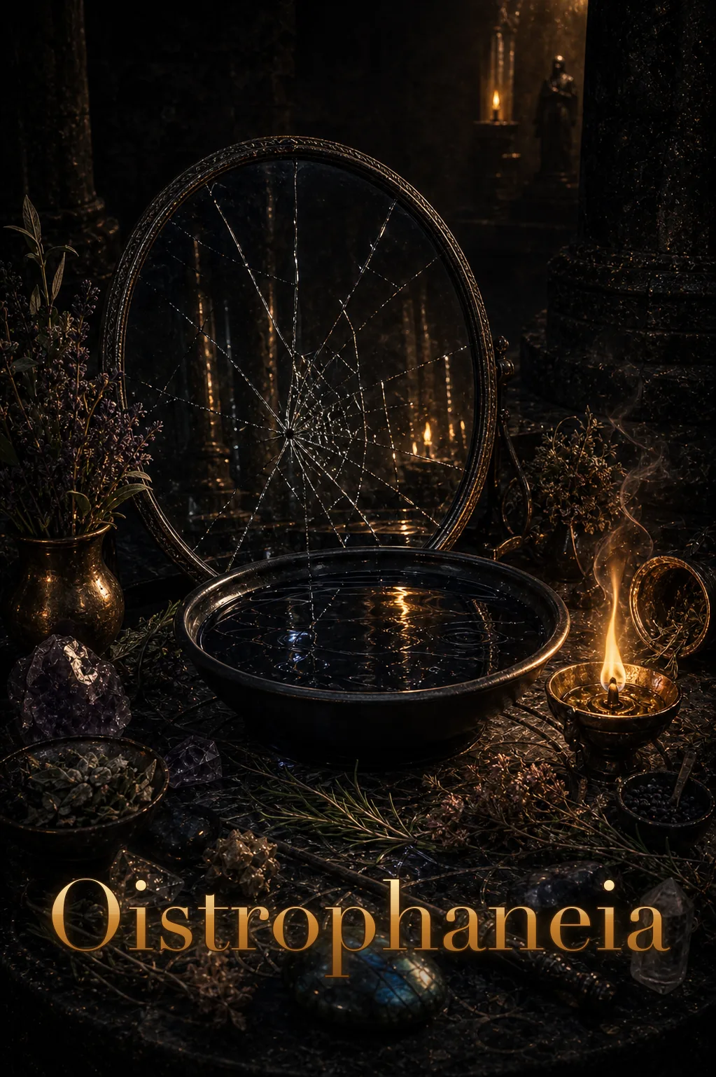 Imagem ritual do epíteto Oistrophaneia