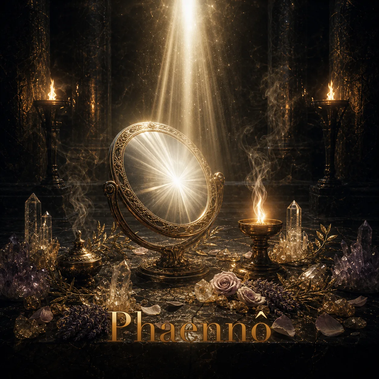 Imagem ritual do epíteto Phaennô