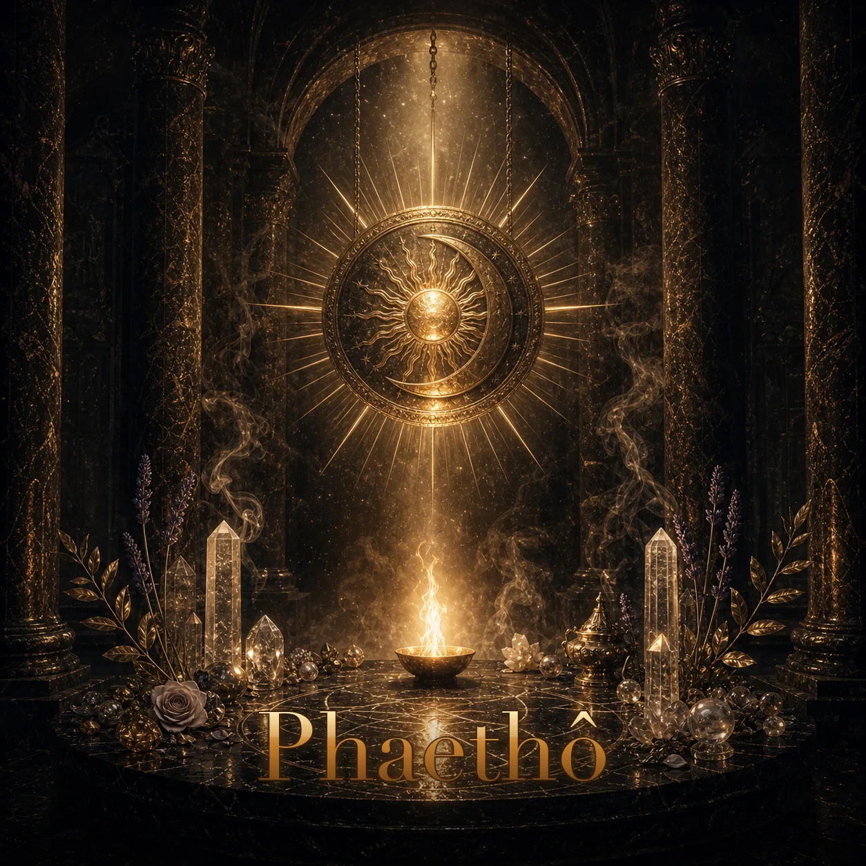 Imagem ritual do epíteto Phaethô
