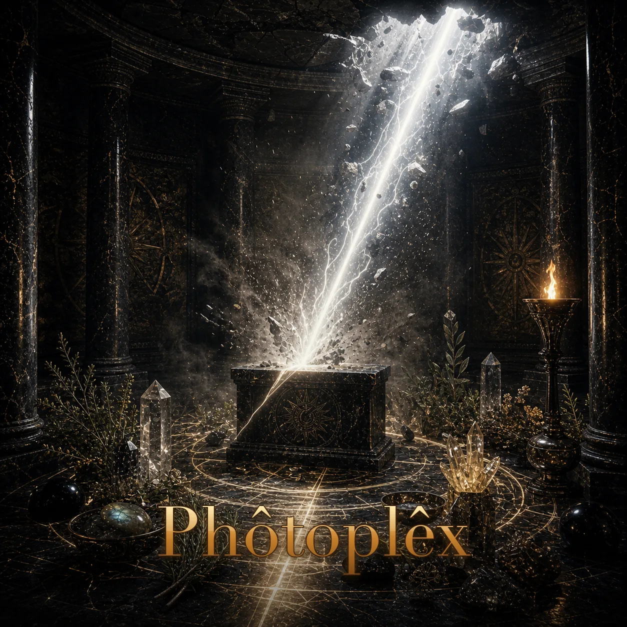 Imagem ritual do epíteto Phôtoplêx