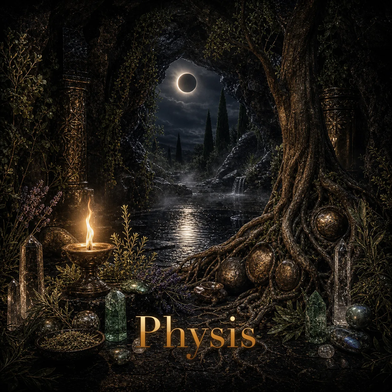 Imagem ritual do epíteto Physis