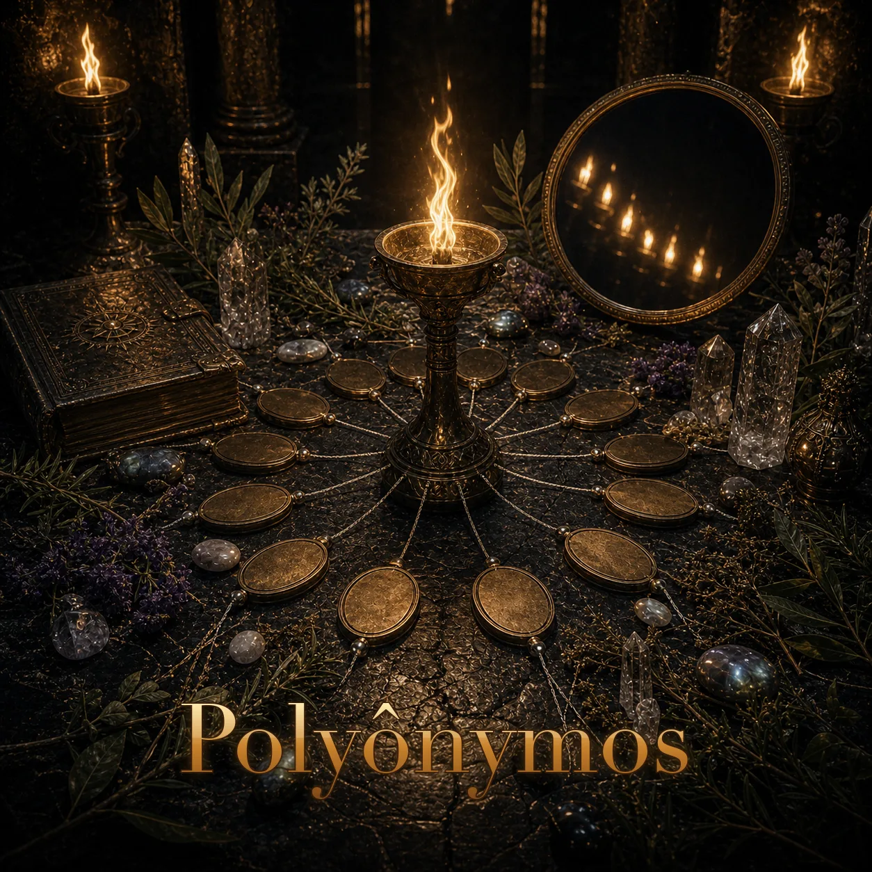 Imagem ritual do epíteto Polyônymos