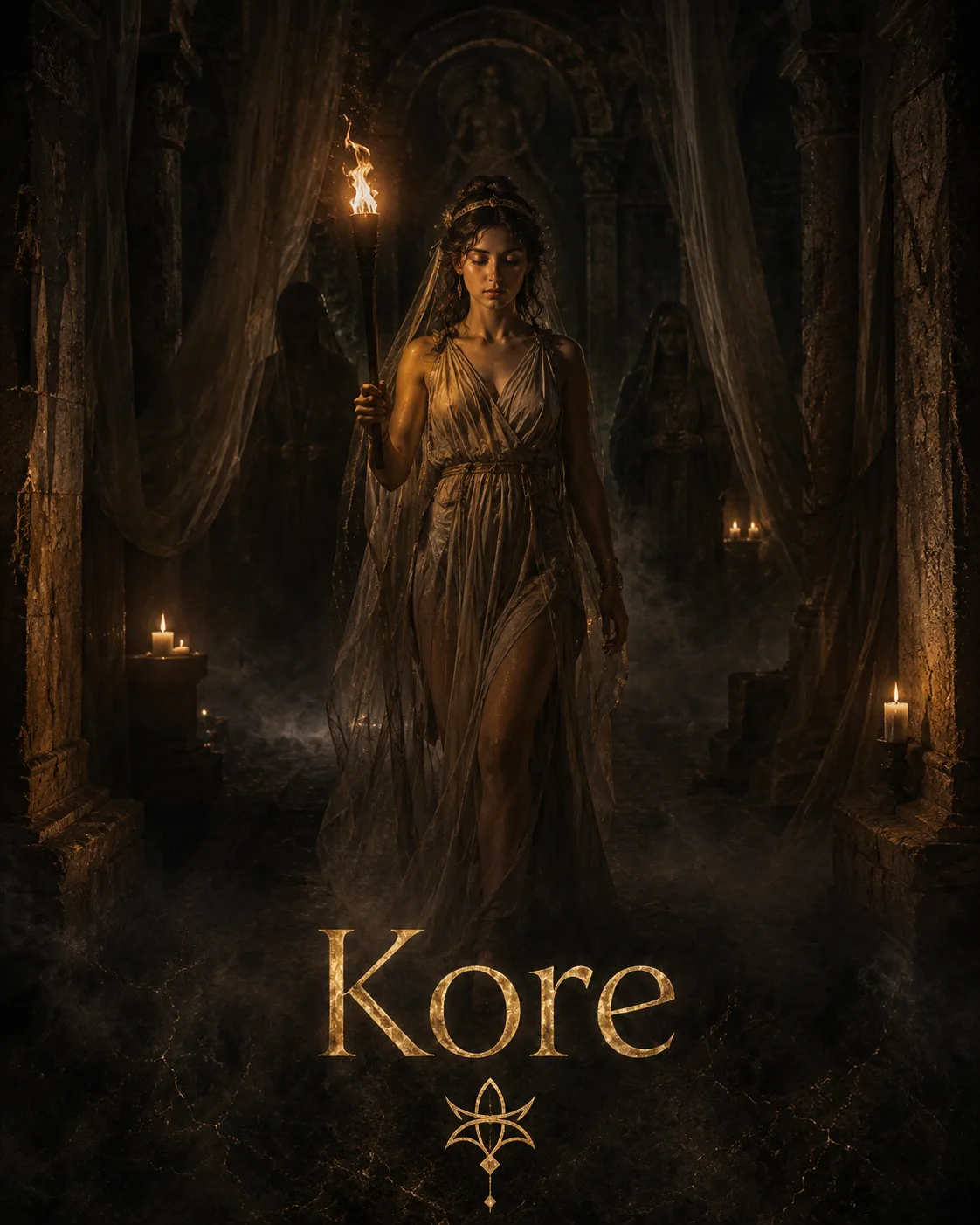 Imagem ritual do epíteto Kore