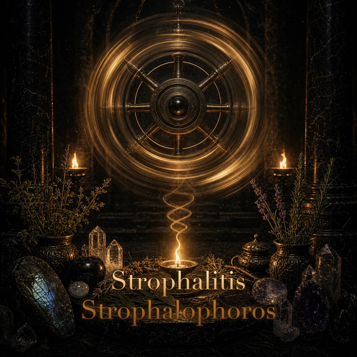 Imagem ritual do epíteto Strophalitis / Strophalophoros