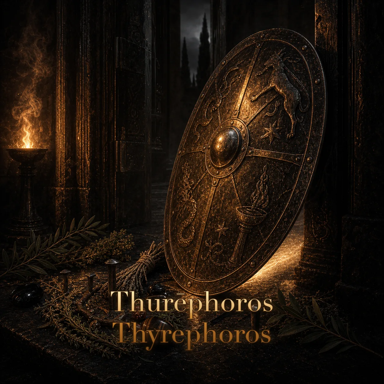 Imagem ritual do epíteto Thurēphoros / Thyrephoros