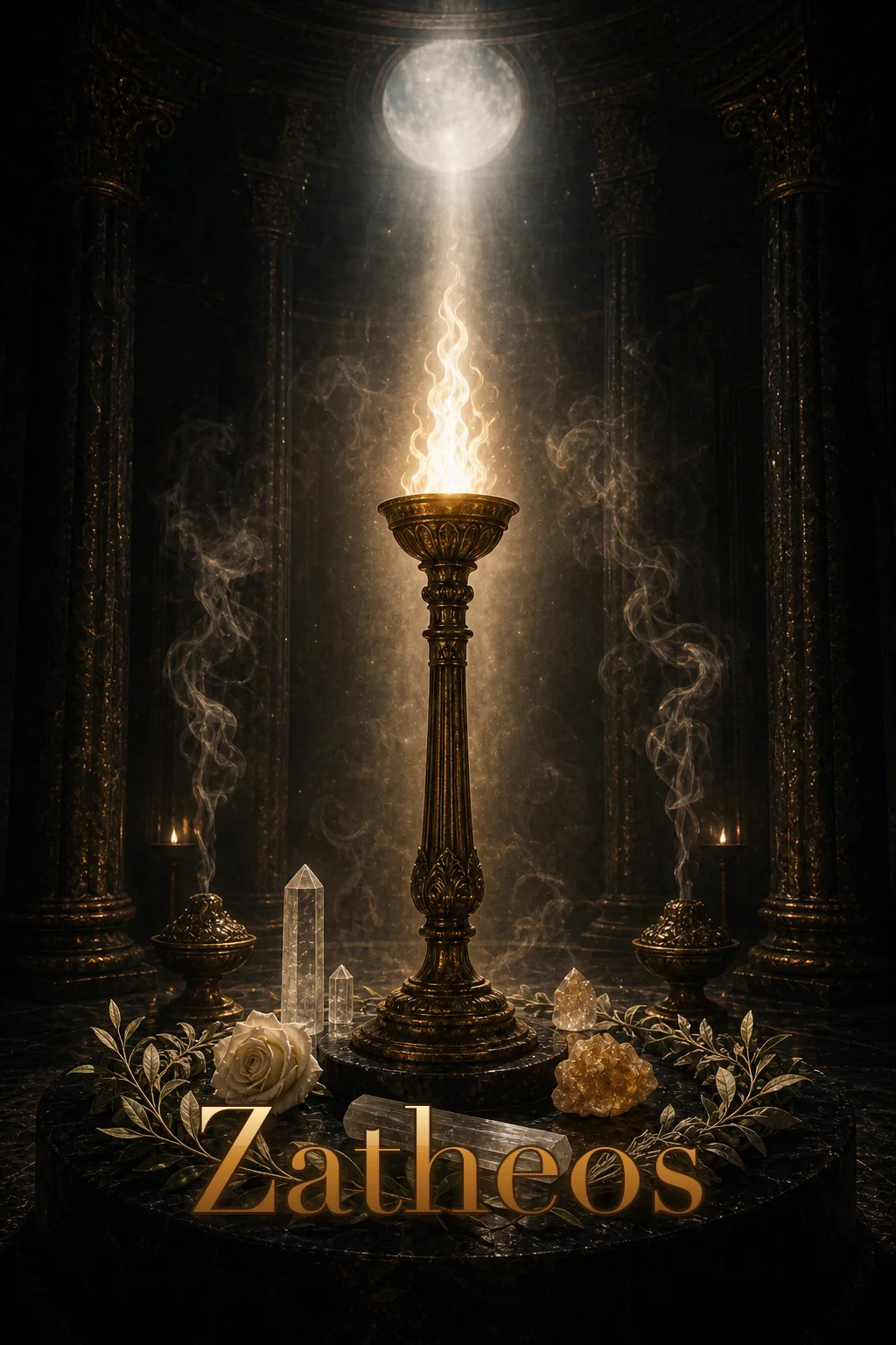 Imagem ritual do epíteto Zatheos