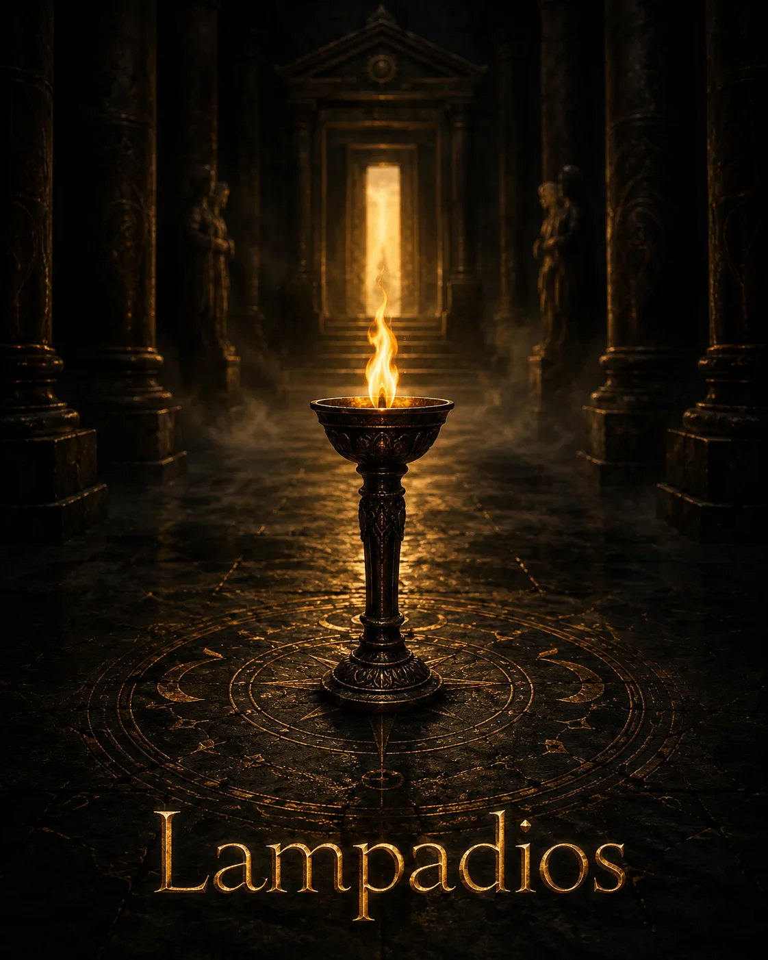 Imagem ritual do epíteto Lampadios