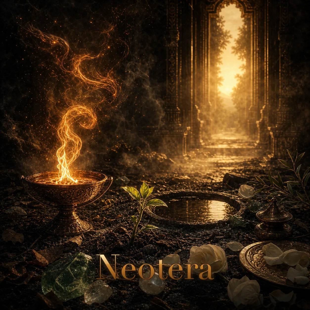 Imagem ritual do epíteto Neotera