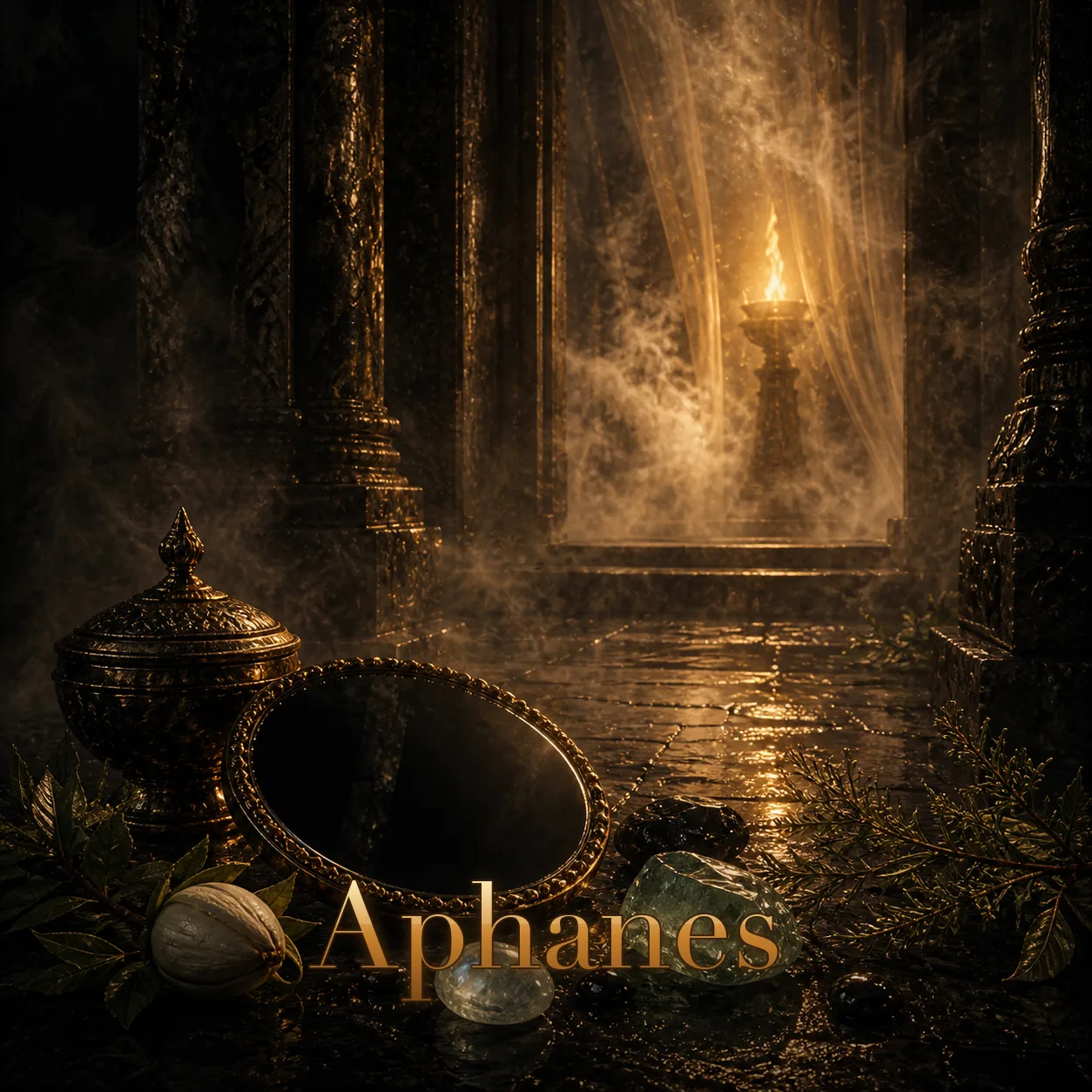 Imagem ritual do epíteto Aphanes