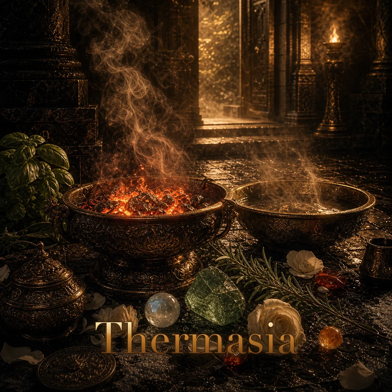 Imagem ritual do epíteto Thermasia