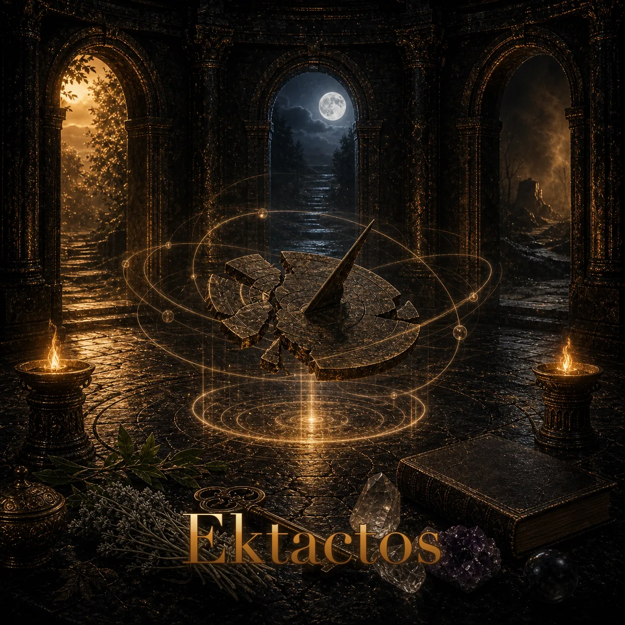 Imagem ritual do epíteto Ektactos