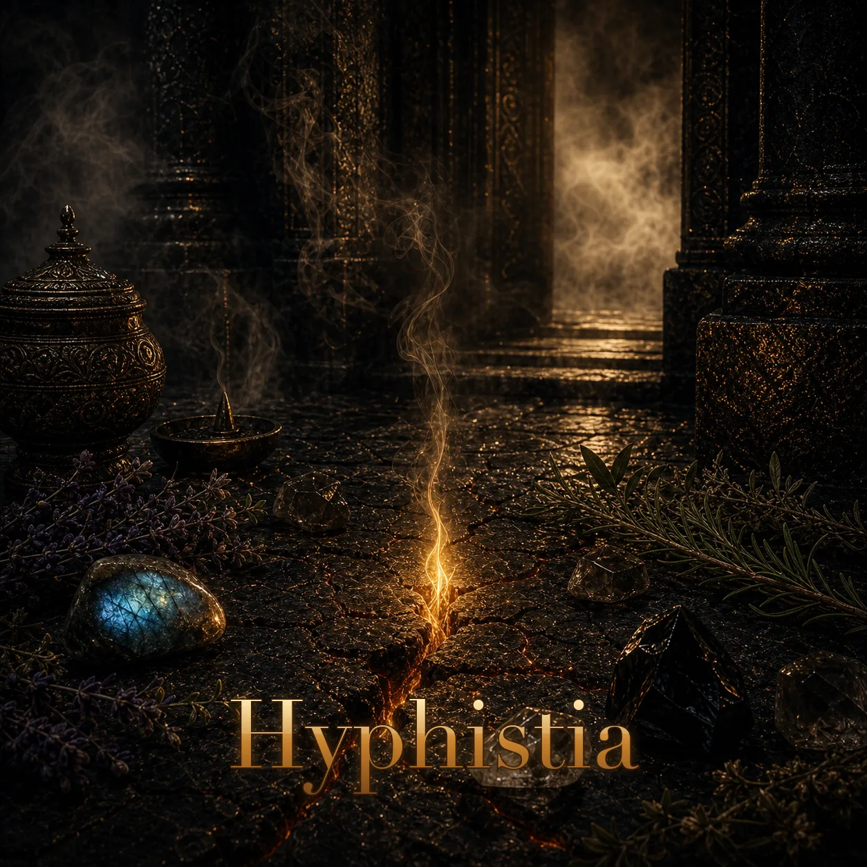 Imagem ritual do epíteto Hyphistia
