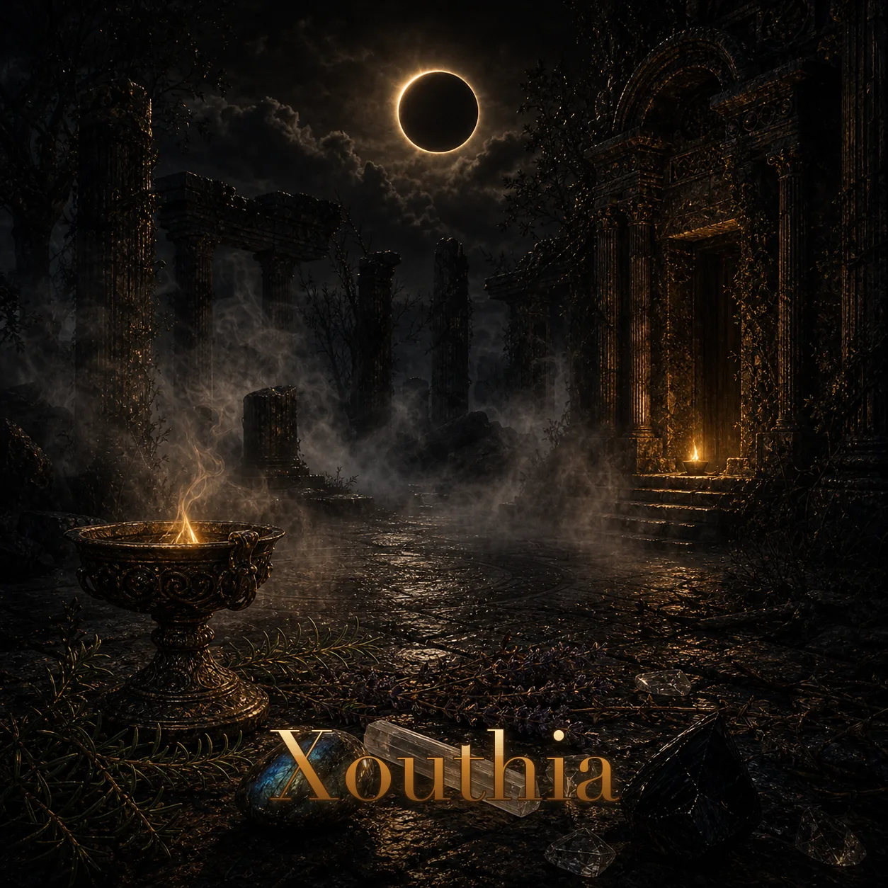 Imagem ritual do epíteto Xouthia