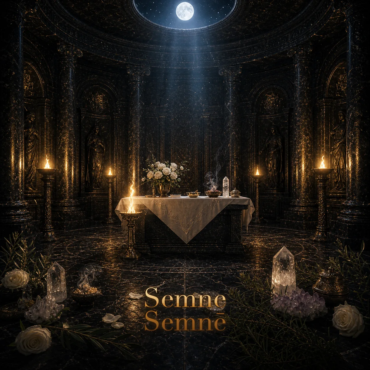 Imagem ritual do epíteto Semne / Semnē