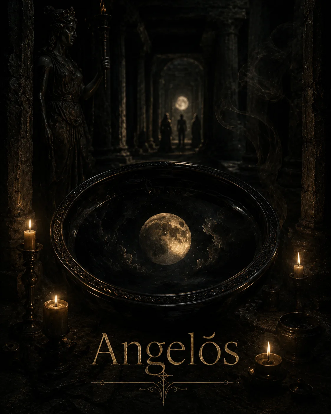 Imagem ritual do epíteto Angelōs
