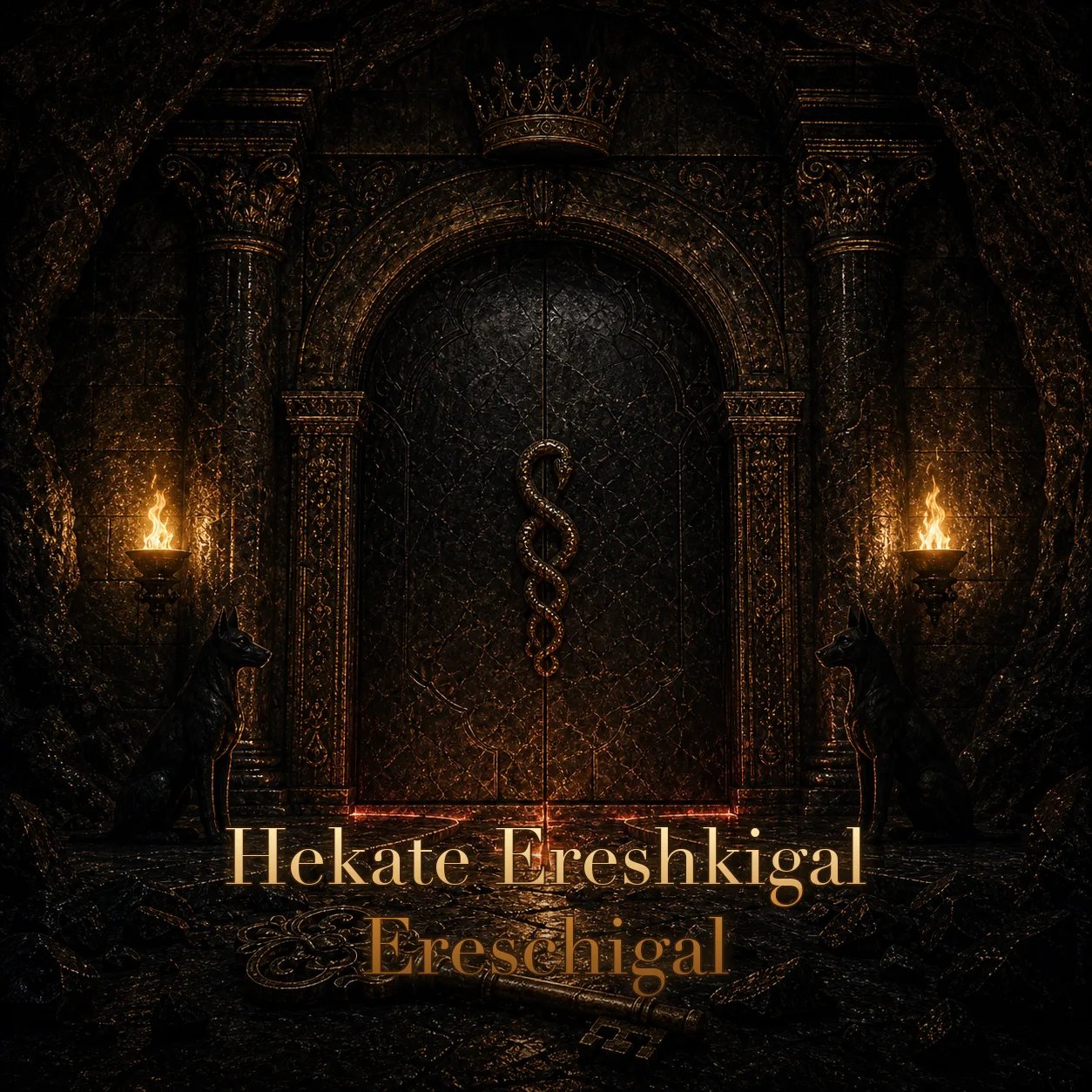Imagem ritual do epíteto Hekate Ereshkigal / Ereschigal