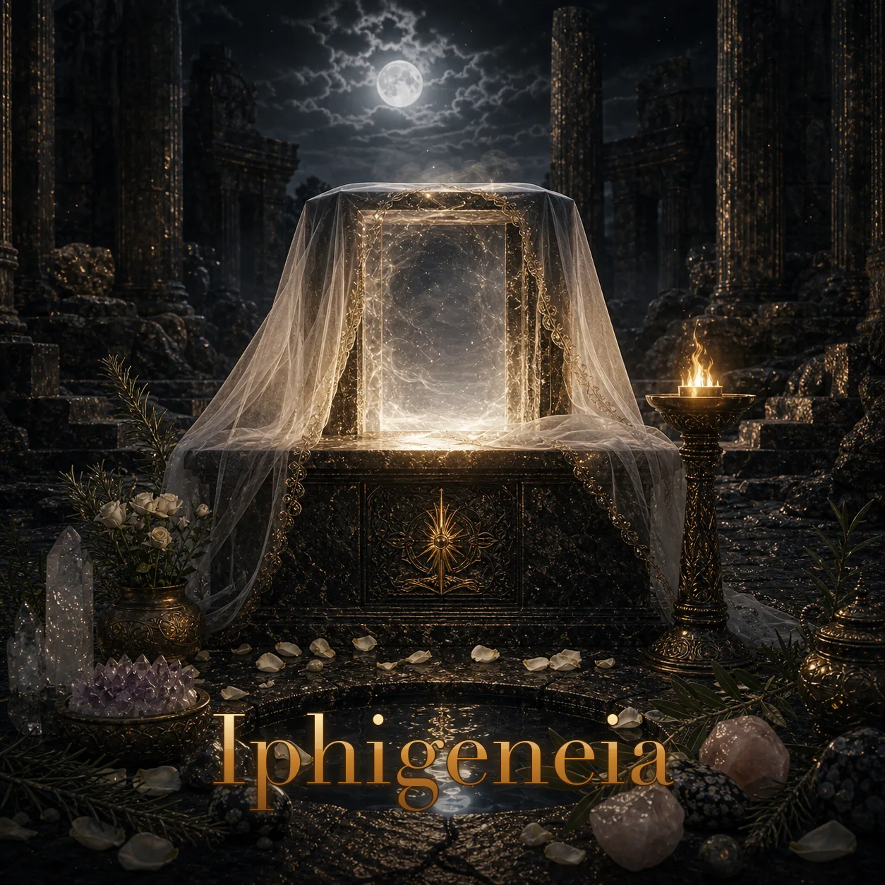 Imagem ritual do epíteto Iphigeneia