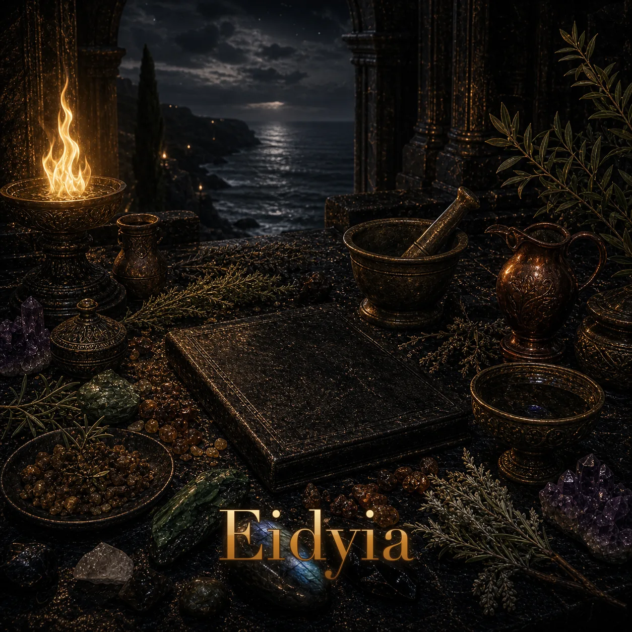 Imagem ritual do epíteto Eidyia