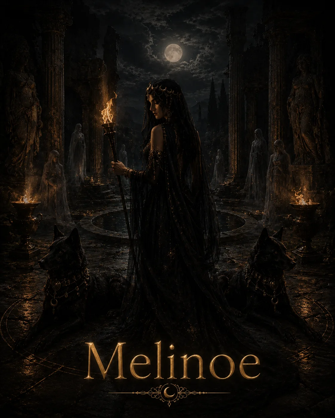 Imagem ritual do epíteto Melinoe