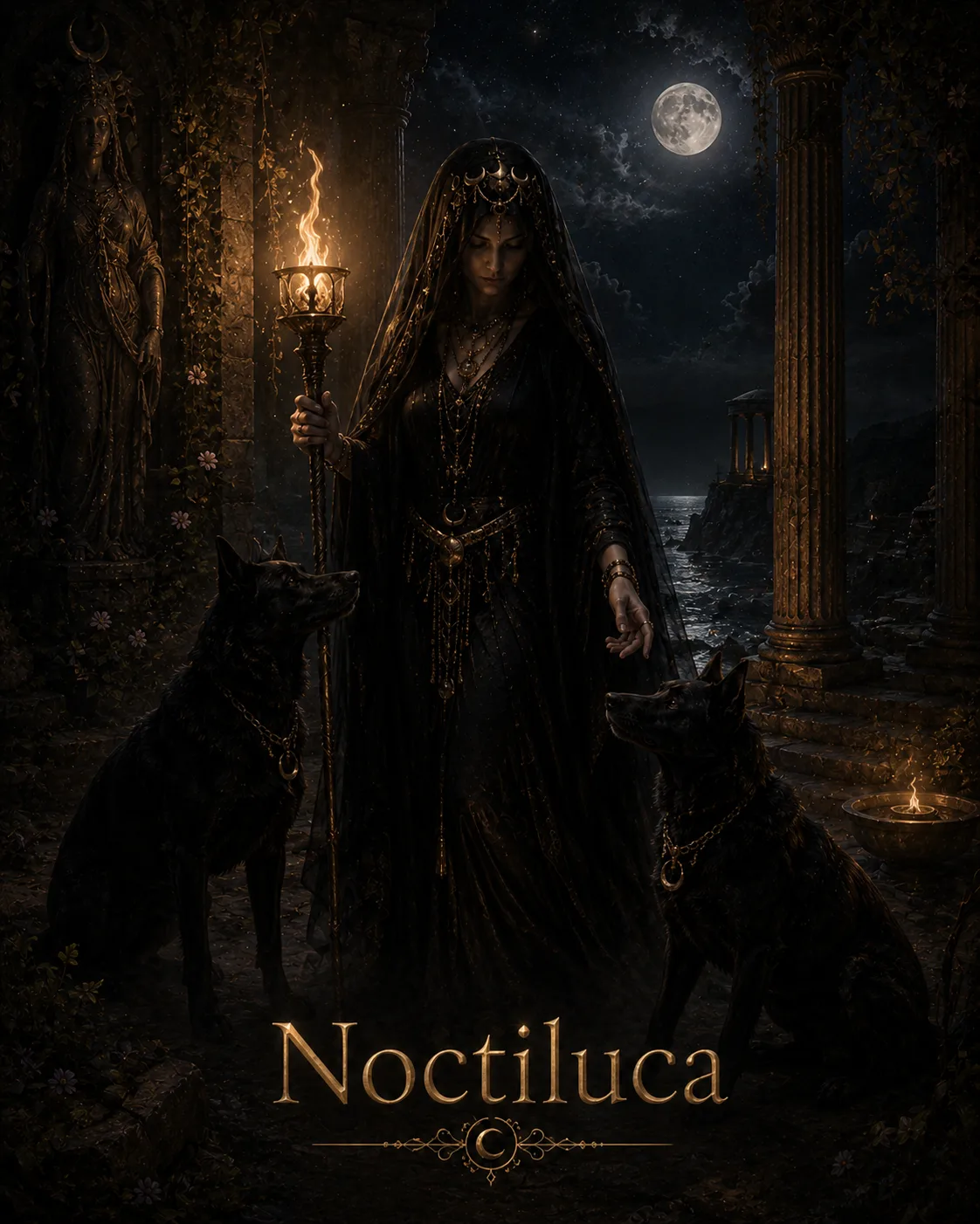 Imagem ritual do epíteto Noctiluca