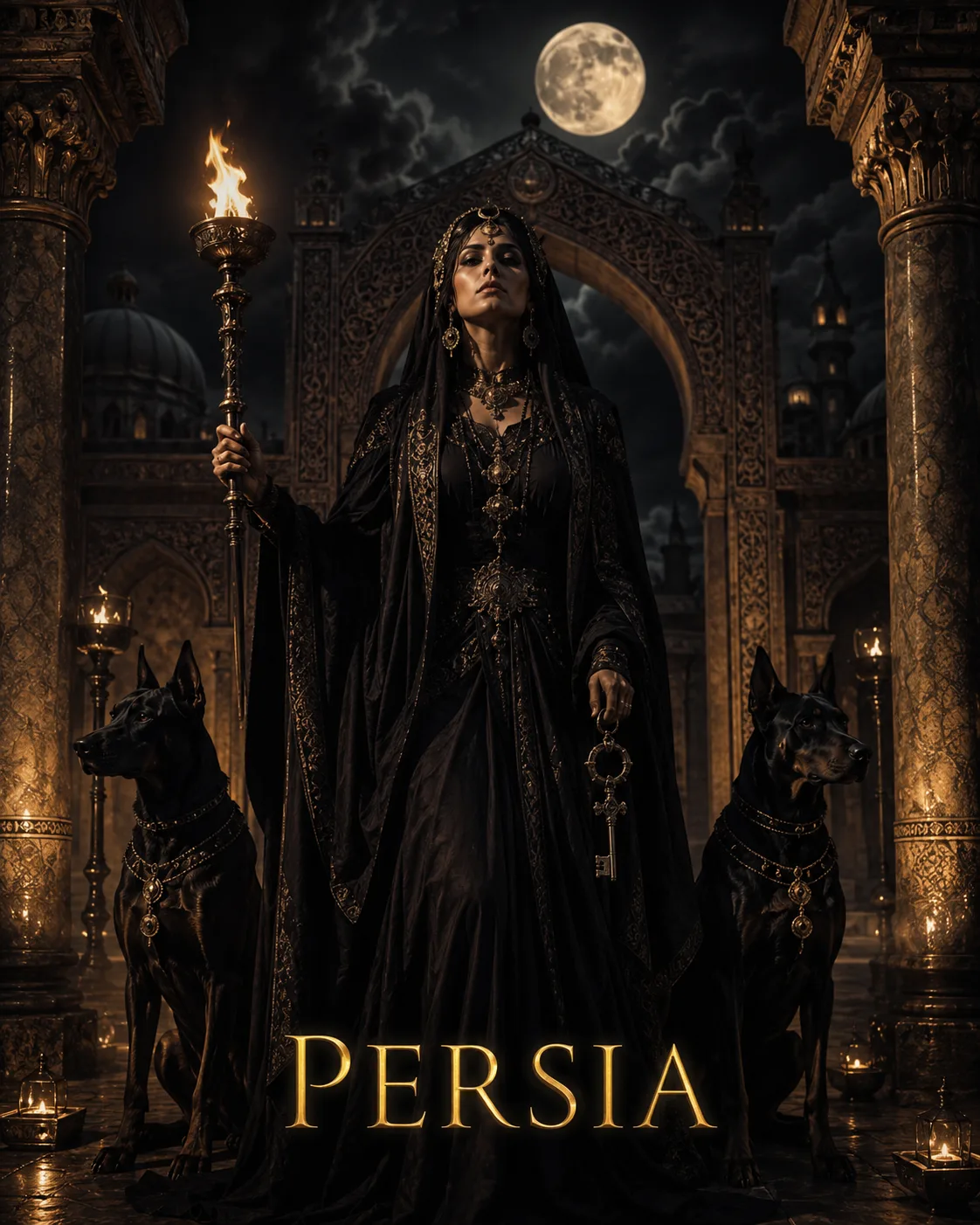 Imagem ritual do epíteto Persia