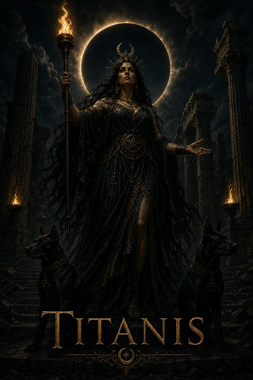 Imagem ritual do epíteto Titanis